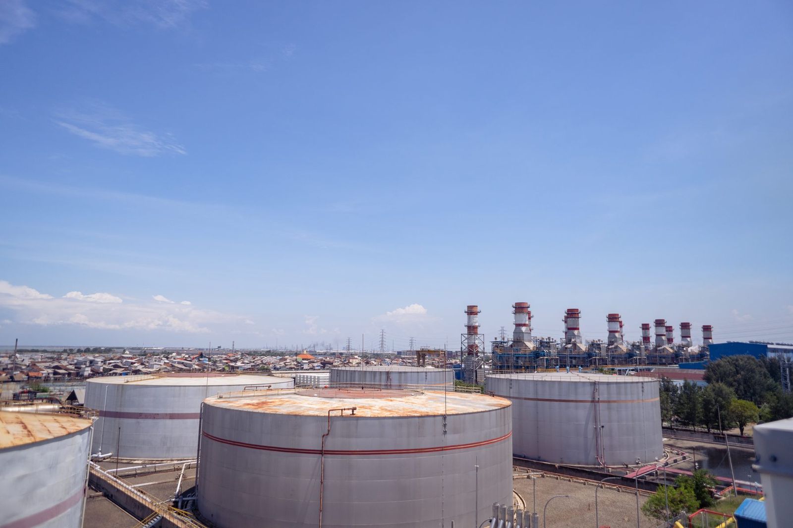 EMAKARE Power — aerial view of power generation facility